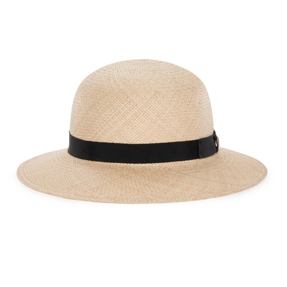 Asymmetrical Straw Hat - Picture 1 of 6